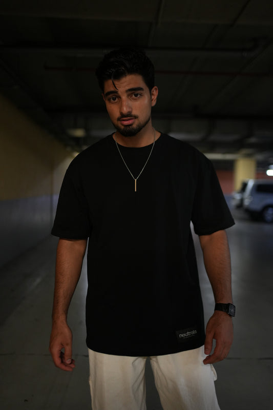Black Oversized Shirt – Elevated Edition