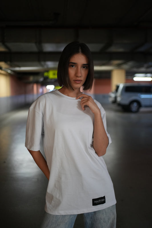 White Oversized Shirt – Elevated Edition